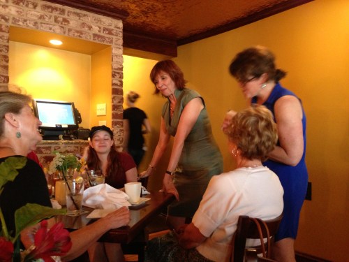 Summer 2013 Dan's Restaurant and Taphouse for Nora Roberts' brunch